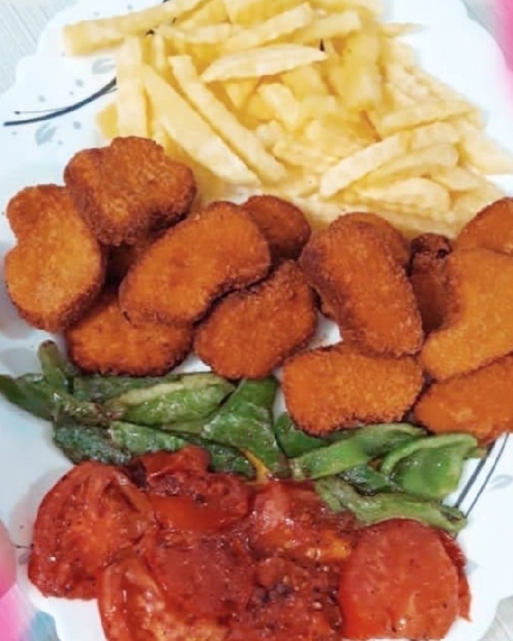 عکس ناگت مرغ