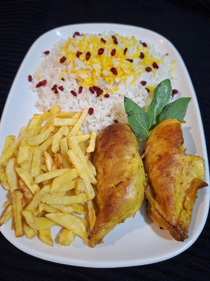 عکس مرغ زعفرانی