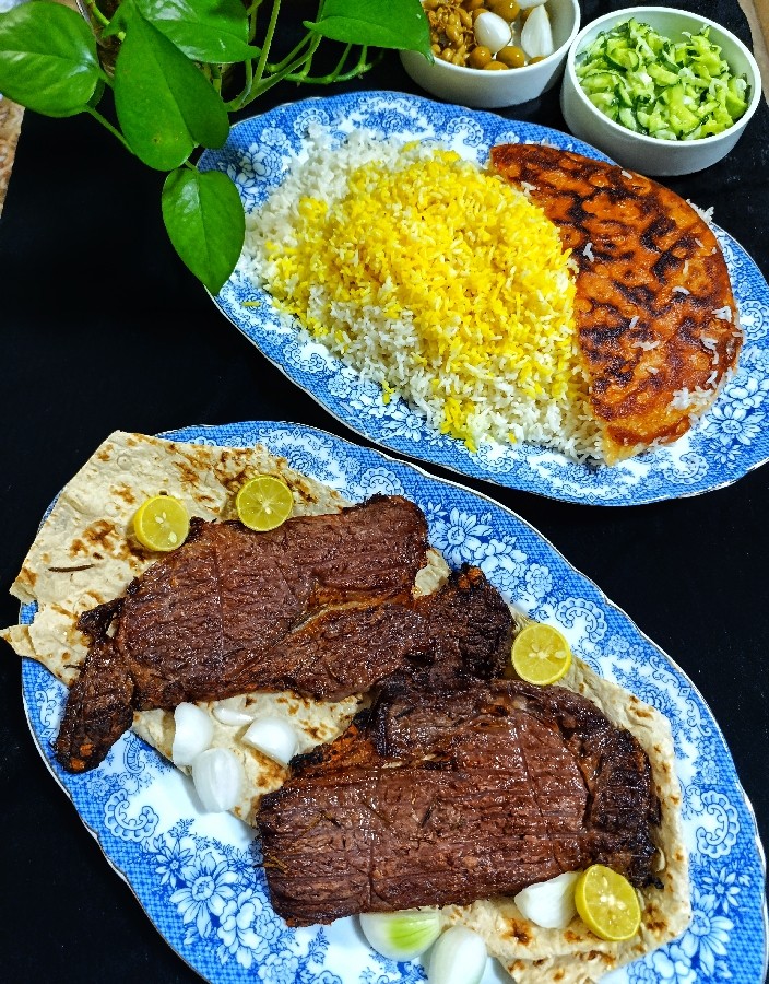 عکس استیک گوشت 