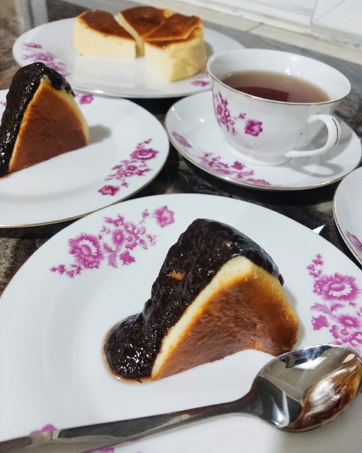 عکس چیز کیک سن سباستین