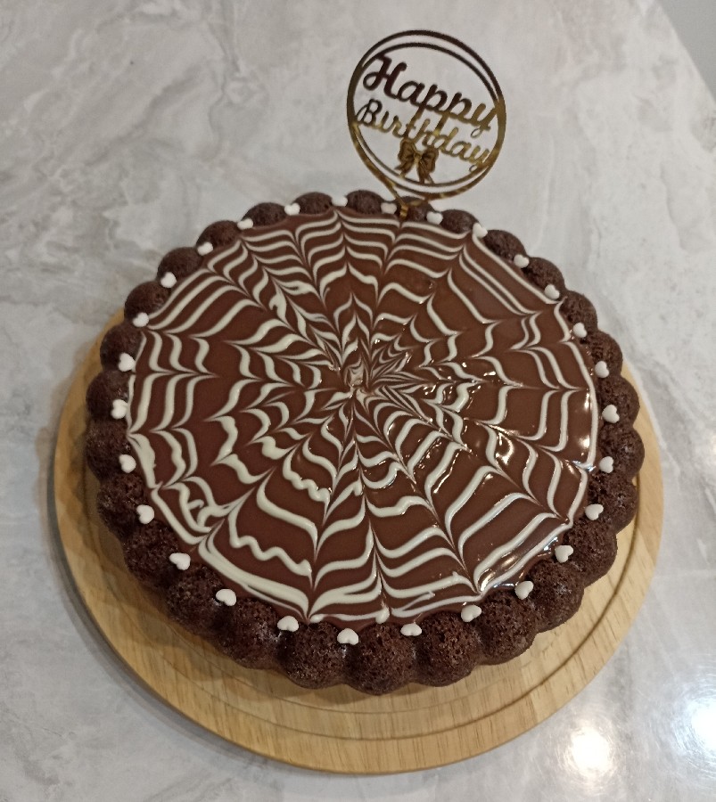 عکس کیک شکلاتی 