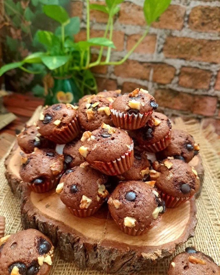 عکس مینی مافین شکلاتی