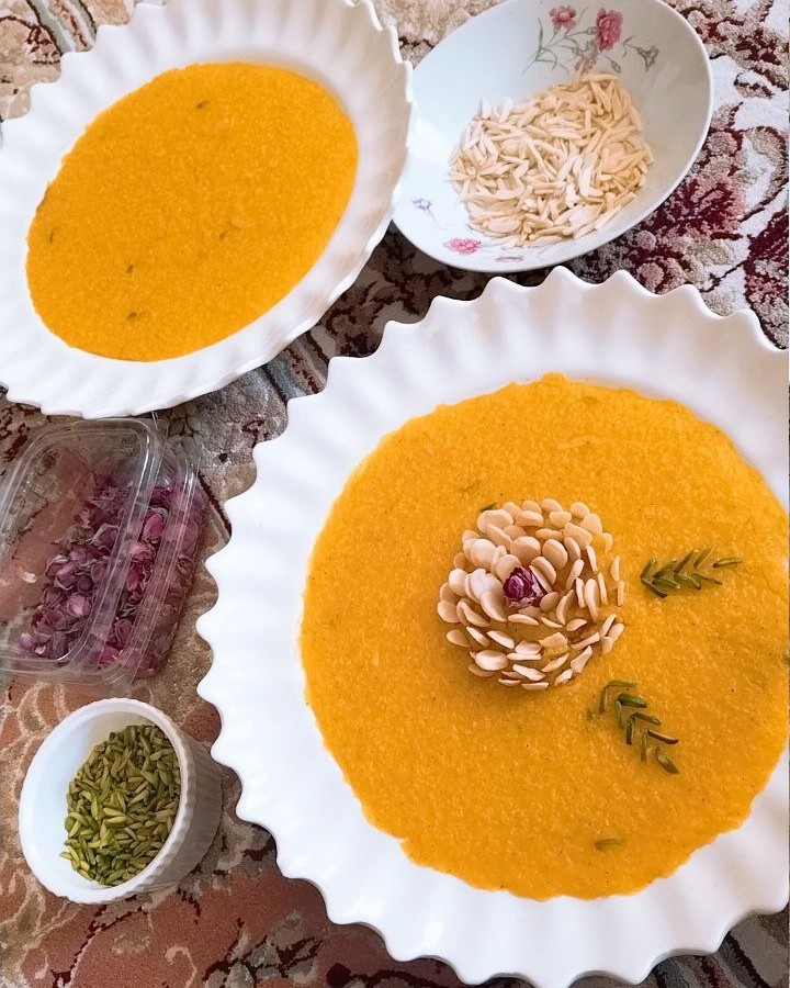 عکس شله زرد تزیین کنیم 