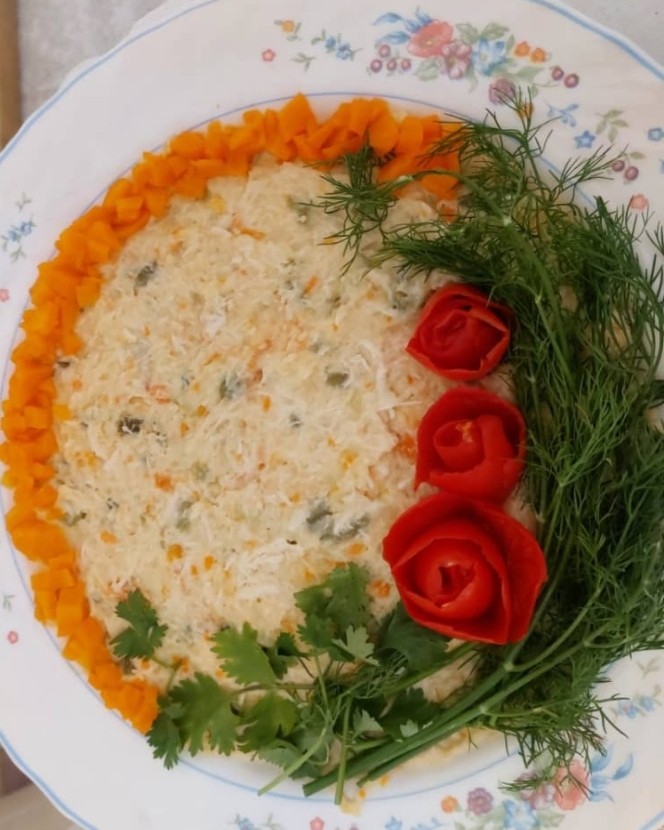 عکس سالاد الویه 