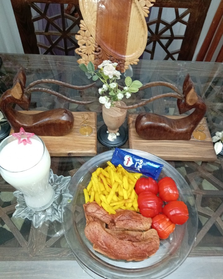 عکس ساندویچ هات داگ.
