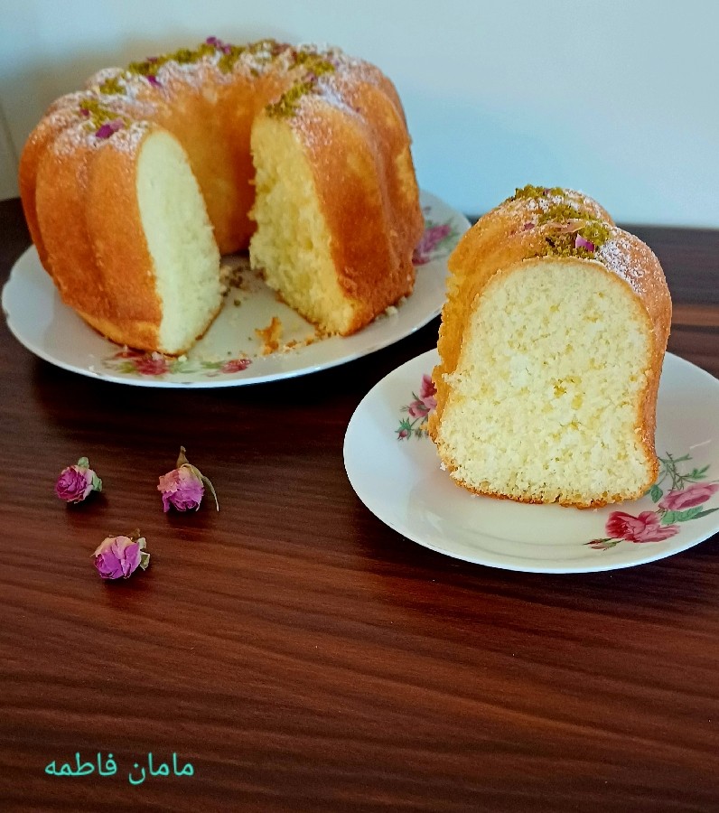 عکس کیک شیر داغ