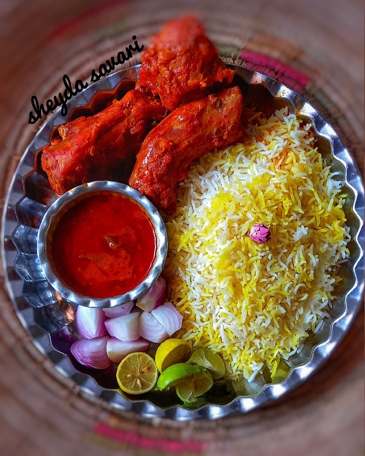 عکس چلو گردن بوقلمون