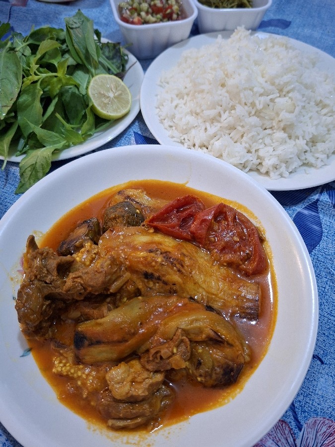 عکس خورش بادمجان