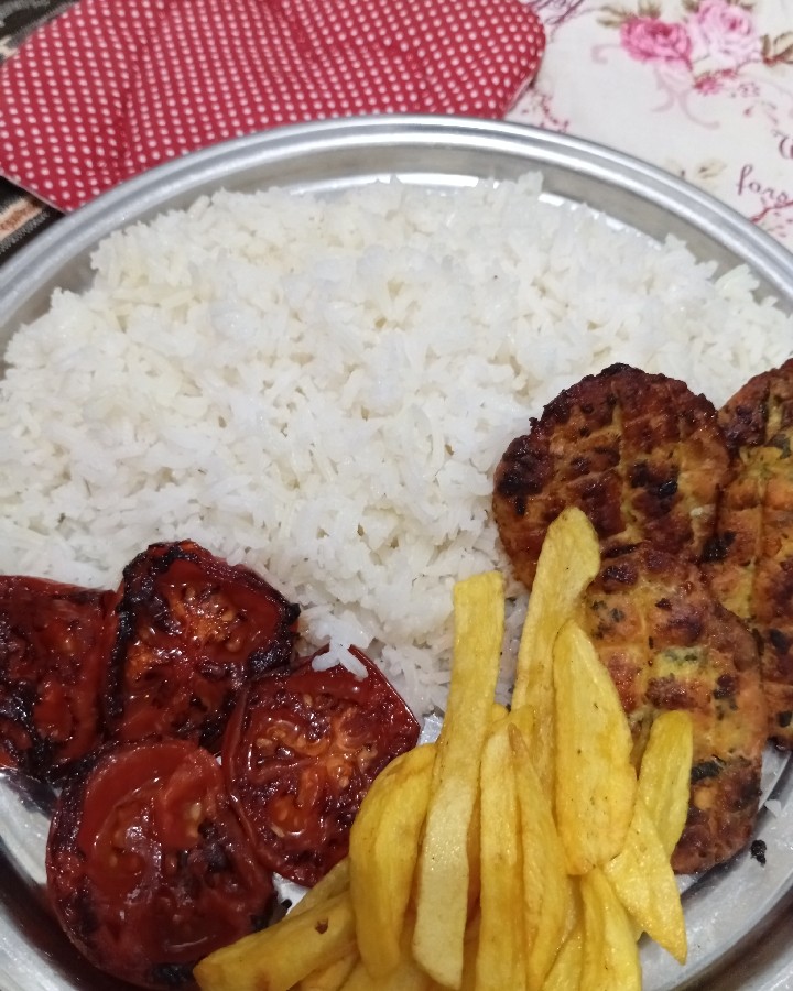 عکس کتلت مرغ