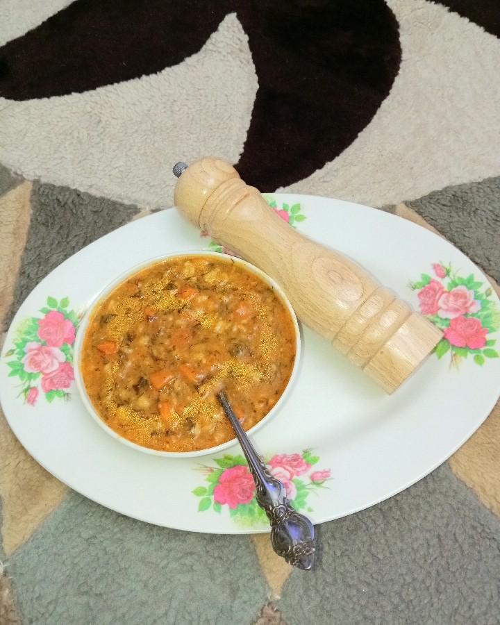 عکس سوپ جو. 