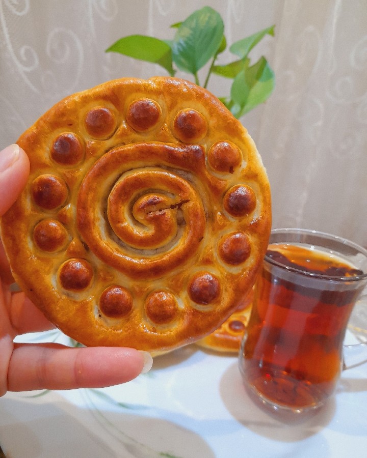 عکس کلوچه سنتی فومن ،چای ناب سیاهمزگی
