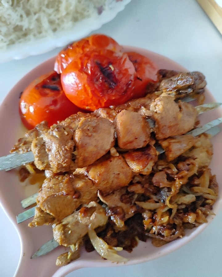 عکس جوجه کباب رب اناری