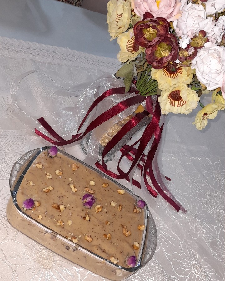 عکس پودینگ خرما