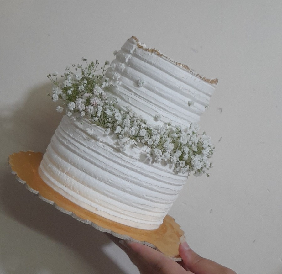 اولین تجربه کیک دو طبقه
برا سالگرد ازدواج مشتری عزیزم??