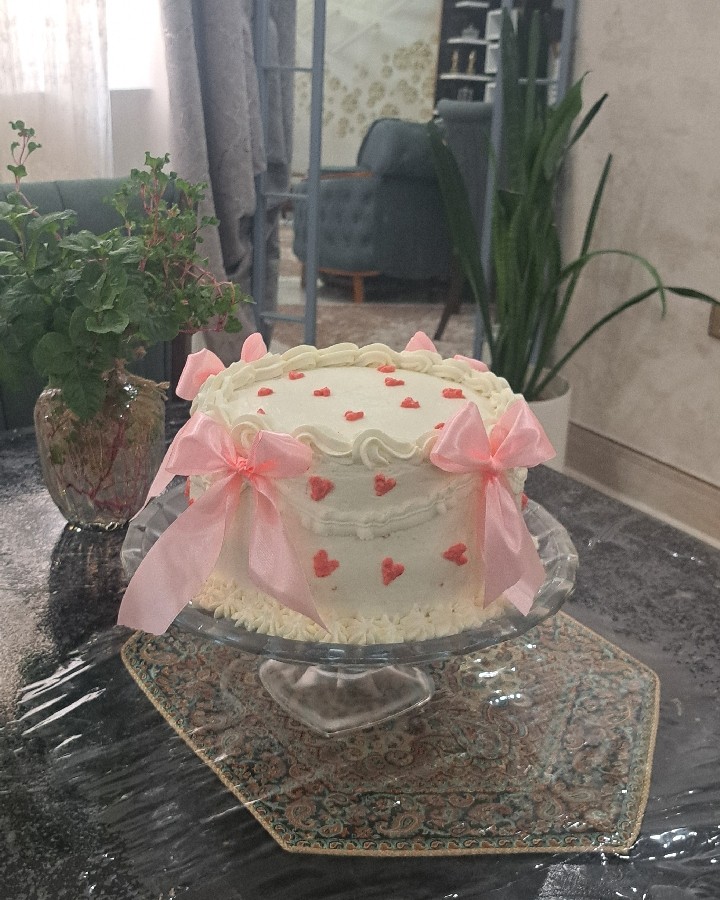 عکس کیک اسفنجی
