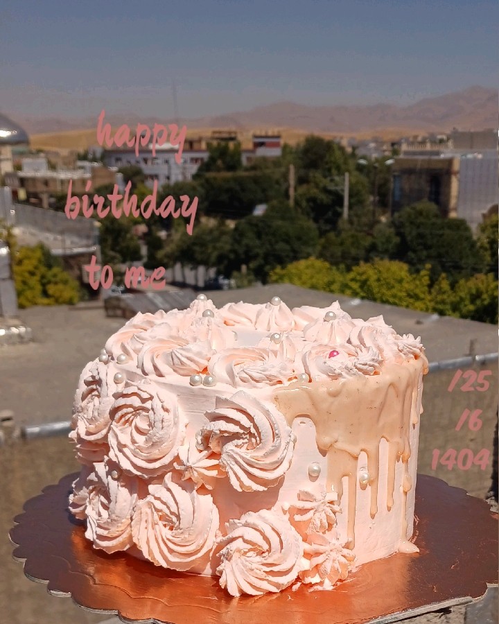 عکس کیک تولدم 