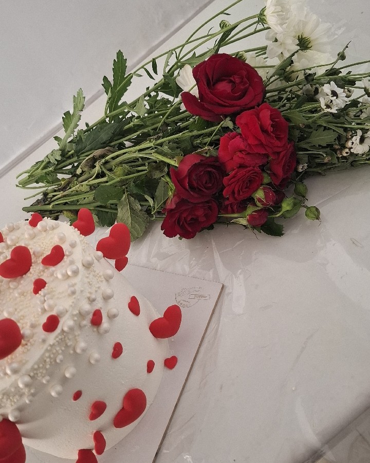 عکس کیک یخچال عروس
