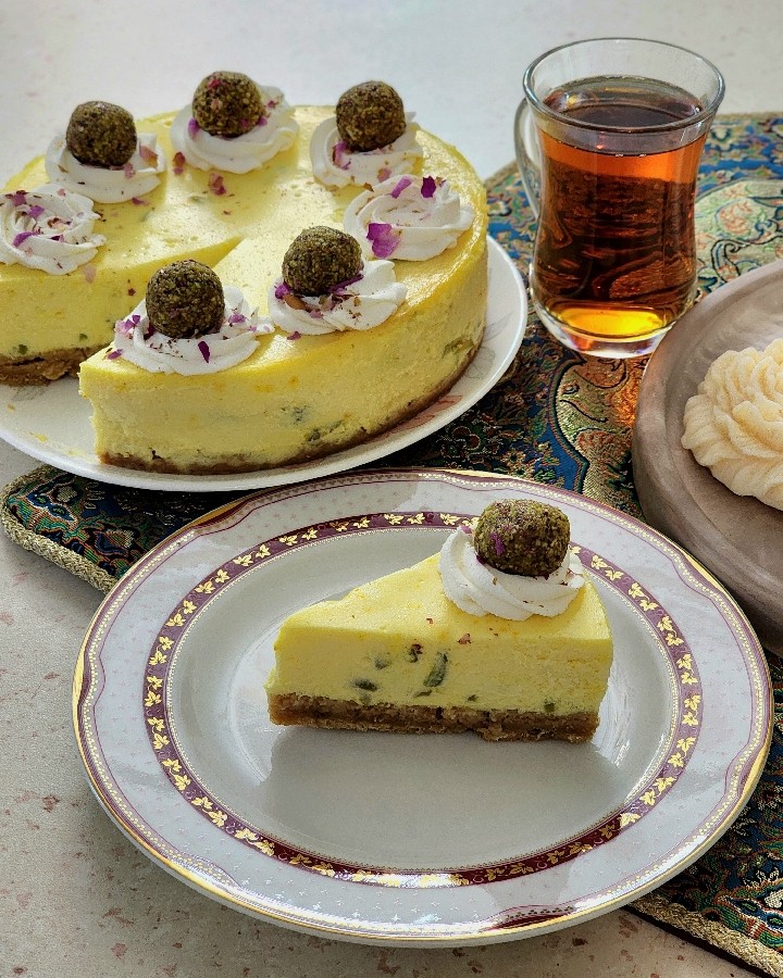عکس چیزکیک پارسی 