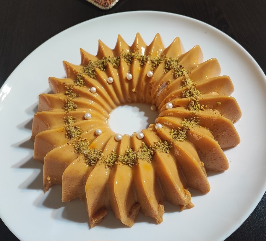 عکس دسر هلو