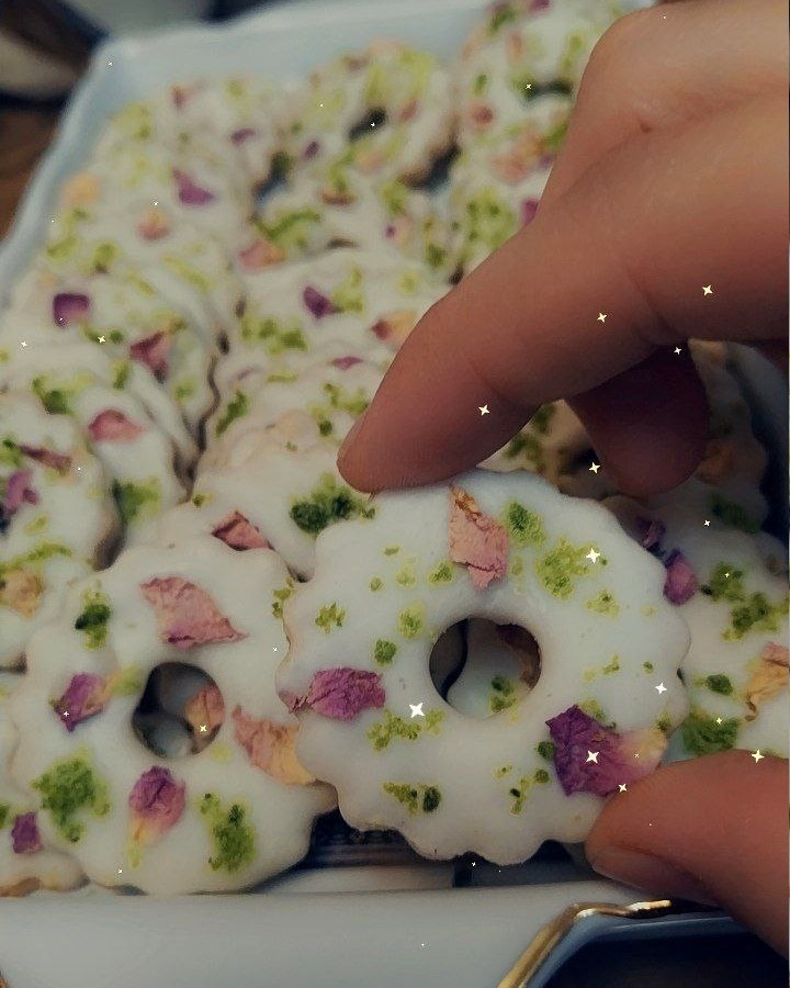 عکس شیرینی رینگ الوان 