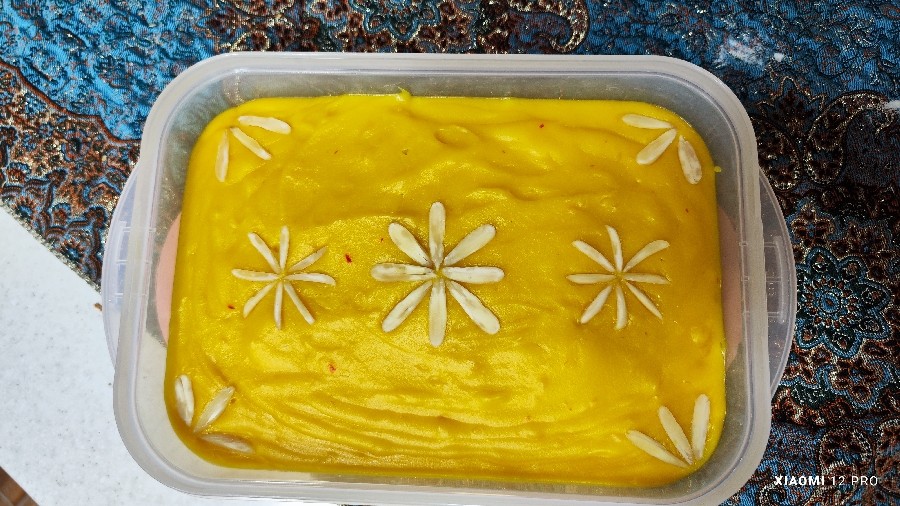 عکس حلوا کاسه شیرازی