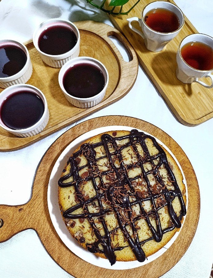 عکس کیک کشمشی 