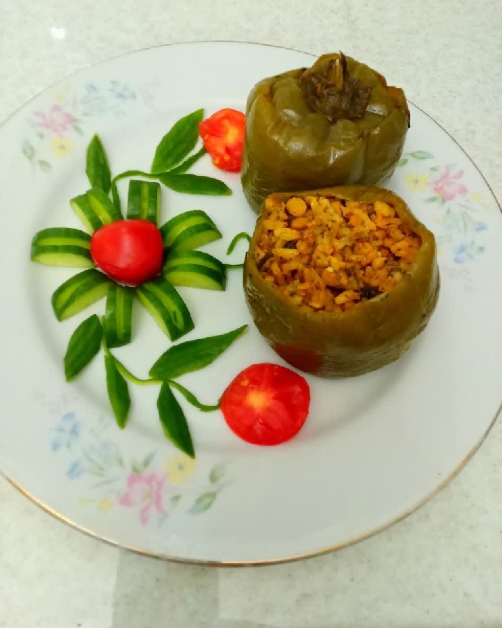 عکس بشقاب دلمه 