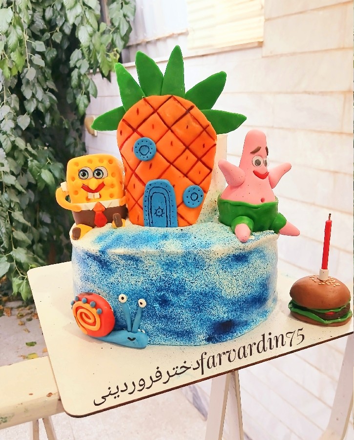 عکس کیک تولد خواهرزاده جانم
