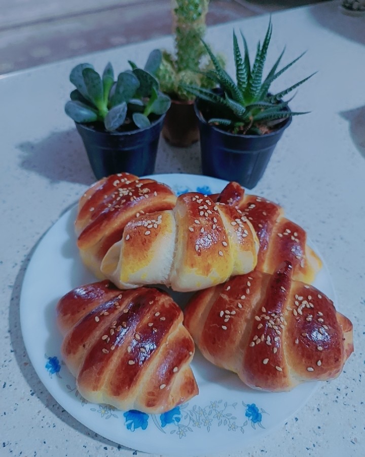 عکس نان کروسان