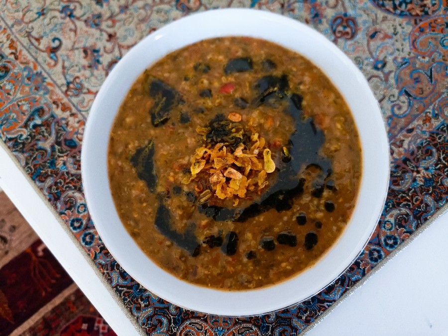 عکس آش آبغوره تبریزی