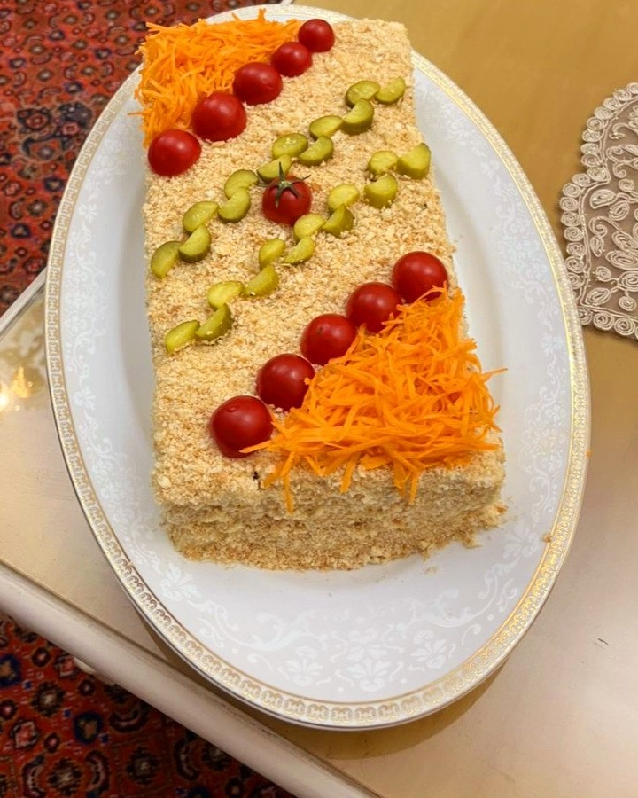 عکس کیک مرغ