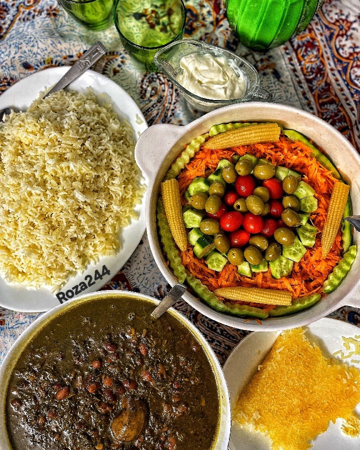 عکس #قرمه سبزی/قلیه مرغ