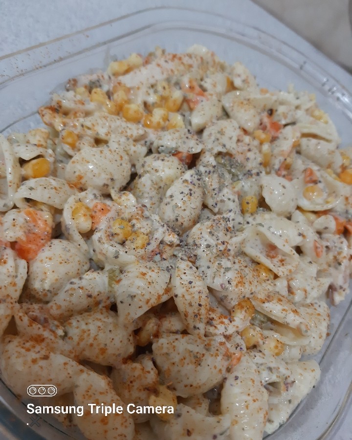 عکس سالاد ماکارانی♥️