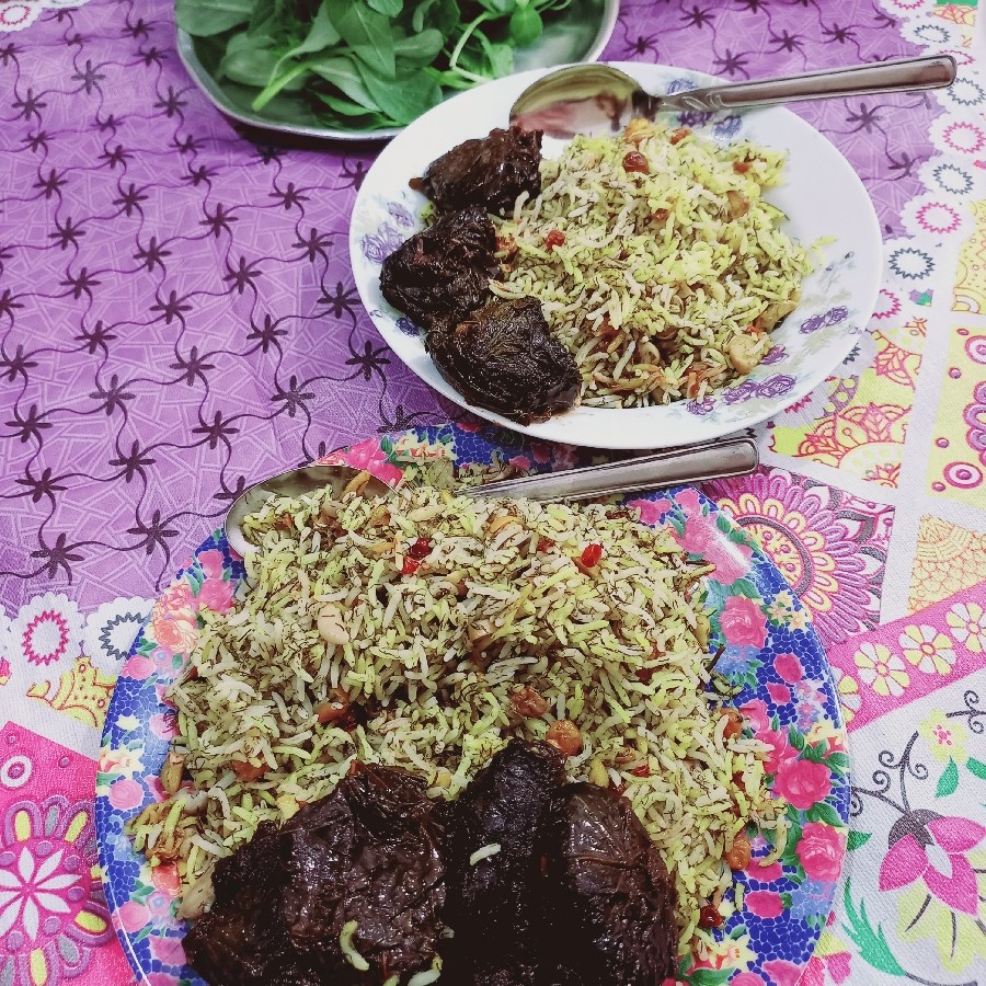 عکس دلمه برگ مو