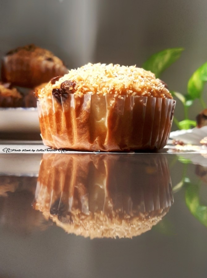 عکس کاپ کیک نارگیلی