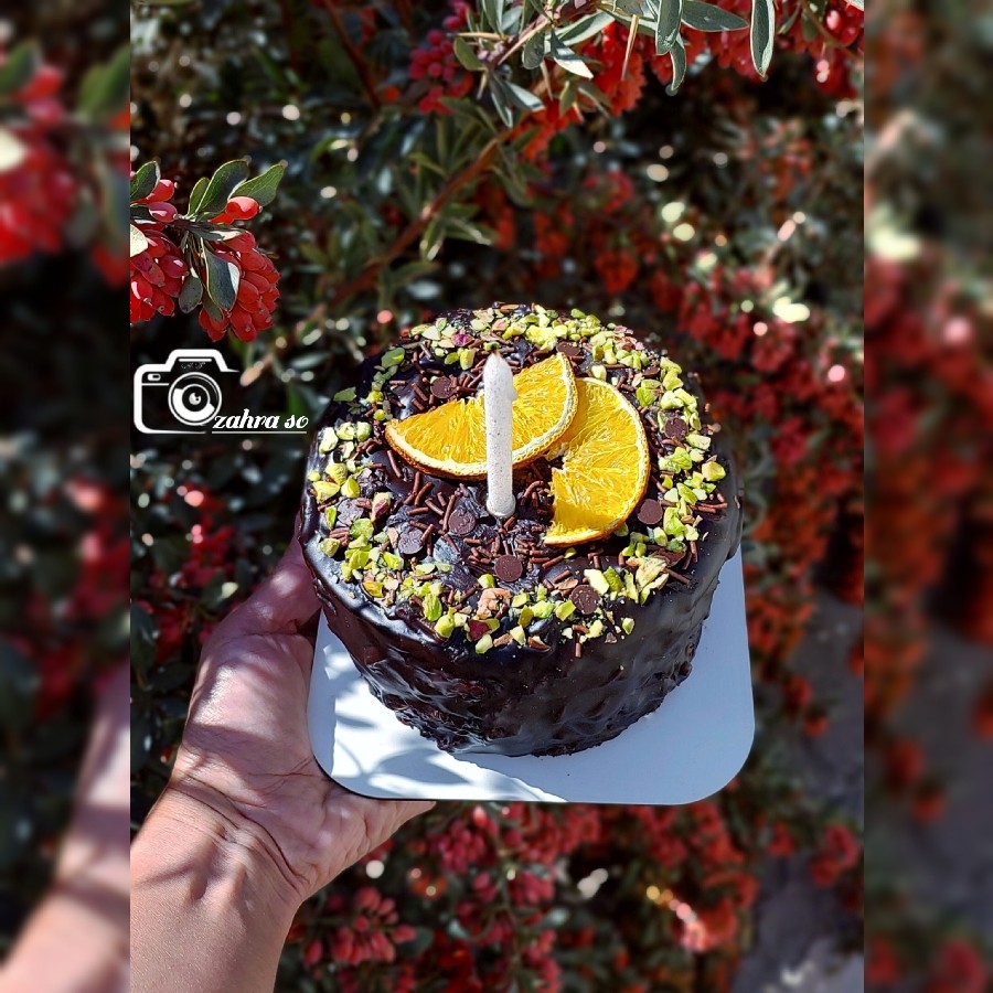 عکس کیک شیفون