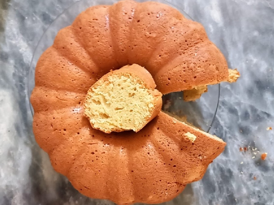 عکس کیک وانیلی
