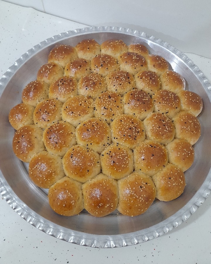 عکس نان لانه زنبوری