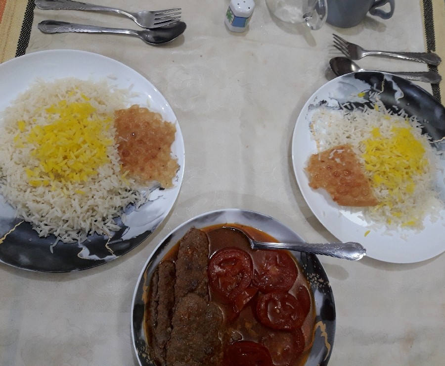 عکس کباب تابه ای