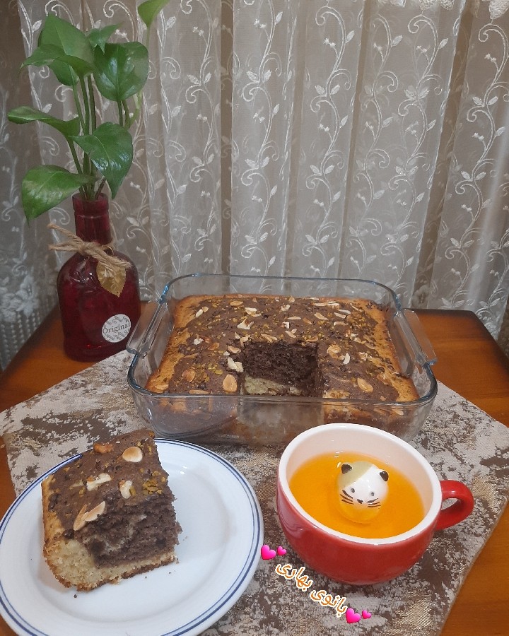 عکس کیک تخته ای 