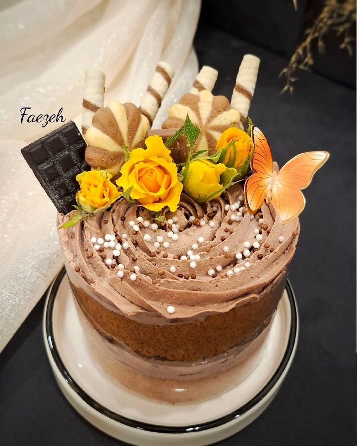 عکس کیک دورطلقی