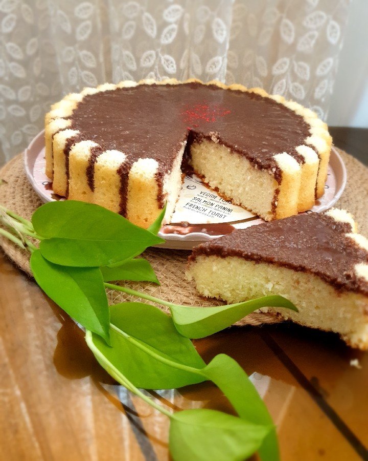 عکس کیک سه تخم مرغی