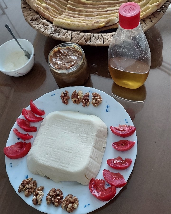 عکس پنیر خونگی