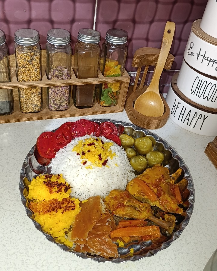 زرشک پلو با مرغ ♡☆