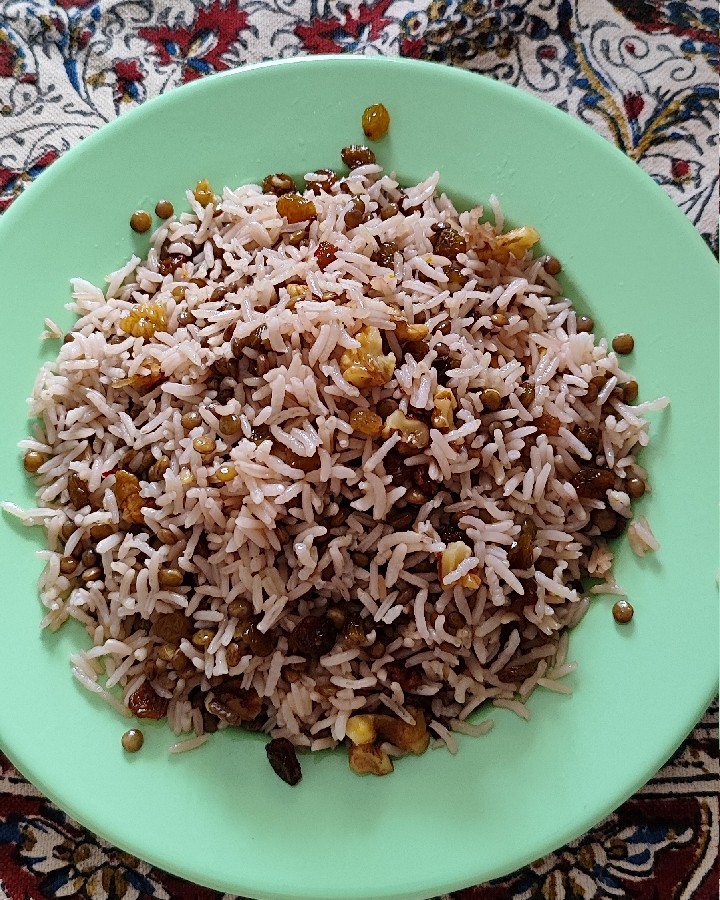 عکس کشمش پلو 