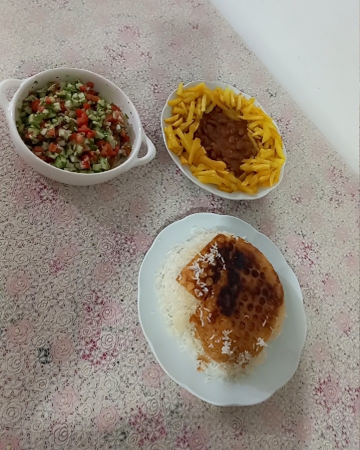 عکس خوراک لوبیا