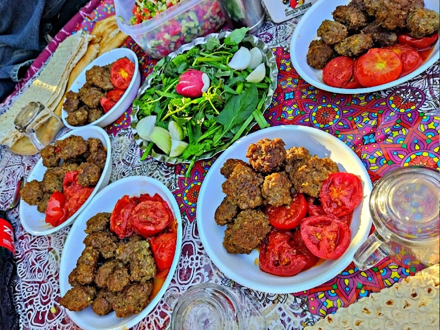 عکس کباب تابه ای