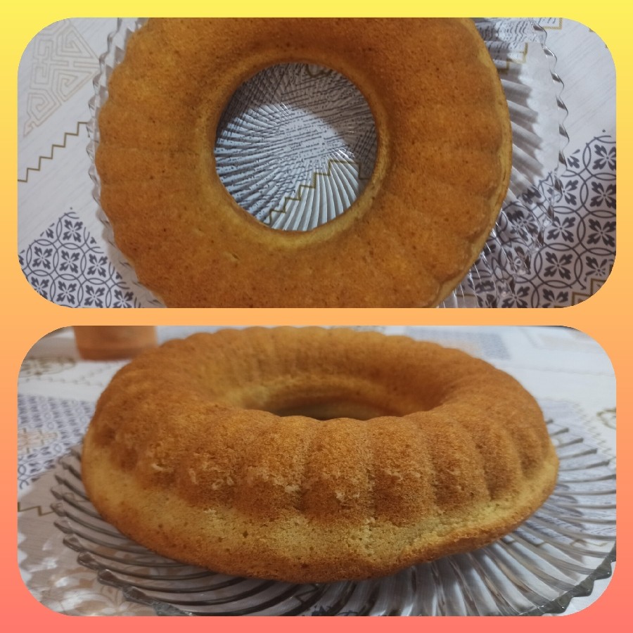 عکس کیک ساده خونگی