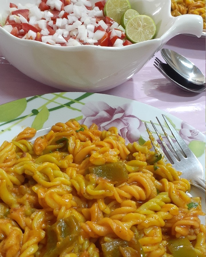 عکس پاستا دمی