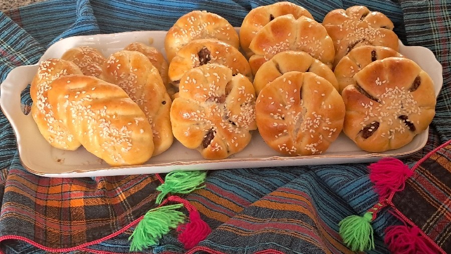 عکس کلوچه خرمایی 